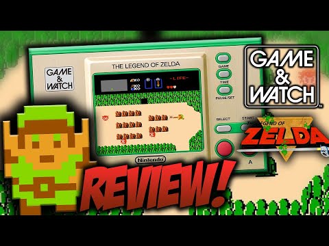 Nintendo The Legend of Zelda Game & Watch Review!  Nostalgia Wins Every Time!