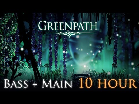 Hollow Knight Ambience 10h - Greenpath Bass + Main