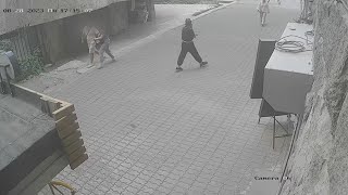 Կողոպուտի կադրերը ֆիքսել են տեսախցիկները