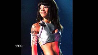 Lisa &quot;Lefteye&quot; Lopes RARE raps thoughtout the years