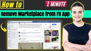 How to remove marketplace from facebook app 2024