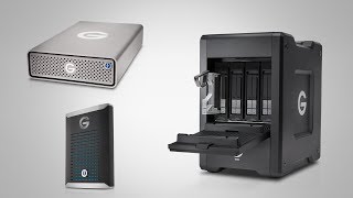 Video thumbnail for G-Technology Brings Desktop & Portable SSD Workstation Drives to IBC 2018 by ProductionHUBTV