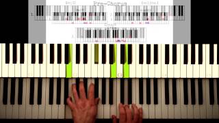 How to play: Made of Stone - Matt Corby. Original Piano lesson. Tutorial by Piano Couture.