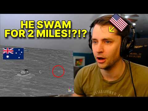 American reacts to Australian 13 yr old HERO swims 4 KM to save his family lost at sea!!
