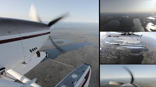 Flight 9 - Touring Canada with Cessna 185 on Floats - Churchill, MB to Thompson, MB