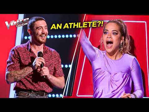 He's an Olympic Athlete... But His Voice is MIND-BLOWING