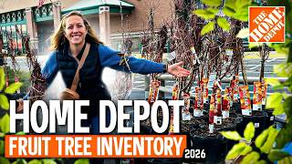 2026 UNVEILING: Home Depot's LUSH Fruit Tree Collection!