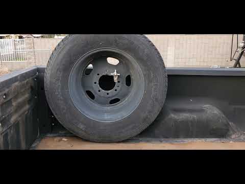 In bed spare tire mount for under $50