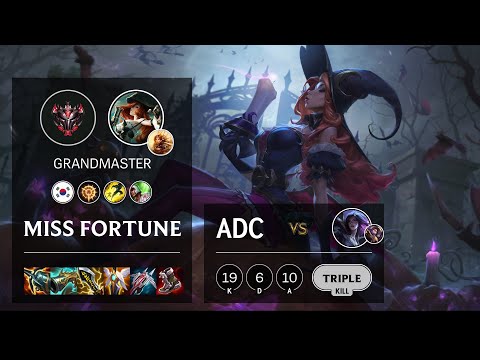 Miss Fortune ADC vs Kai'Sa - KR Grandmaster Patch 11.22