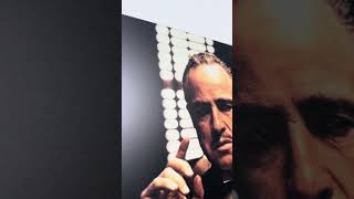 Barevný dřevěný obraz - The Godfather 