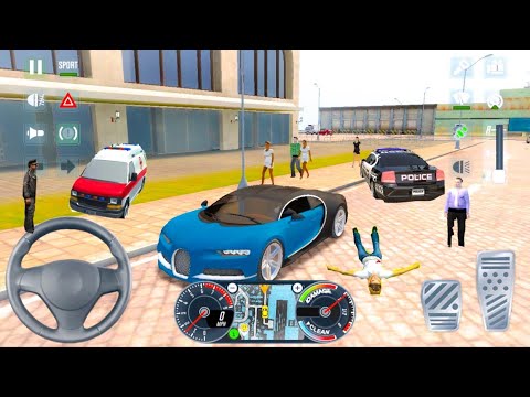Taxi sim 2020🚖🔥l New Luxury bugatti chiron car driving in city l Android iOS gameplay