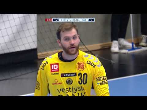 Super stops from Sebastian Frandsen | Quarter Finals | Men's EHF Cup 2018/19