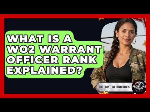 What Is A WO2 Warrant Officer Rank Explained? - The Frontline Guardians