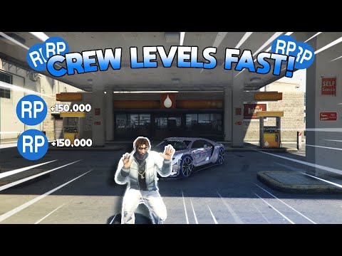 GTA 5 LEVEL UP YOUR CREW RANK FASTER ON XBOX,PS4 AND PC!! GET CREW LEVEL 10 FAST