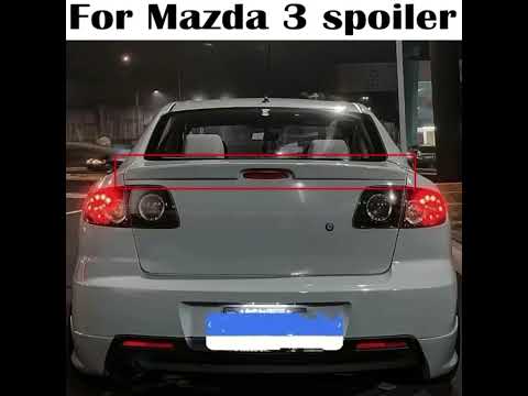 Mazda 3 Axela 2003-2008 spoiler #automobile #mazdaaxela #car