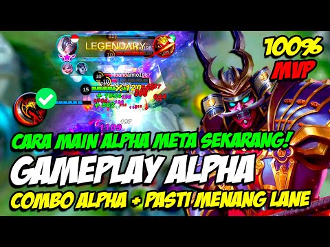 GAMEPLAY ALPHA WAR AXE | COMBO ALPHA TERSAKIT! CARA MAIN ALPHA DI PATCH SEKARANG! TUTORIAL ALPHA