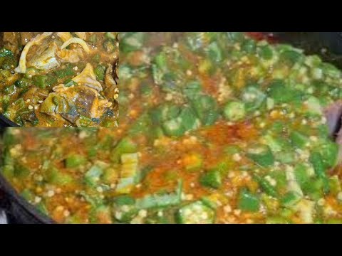 🔥FRIED OKRA SOUP RECIPES: THE BEST NIGERIAN FRIED OKRA SOUP