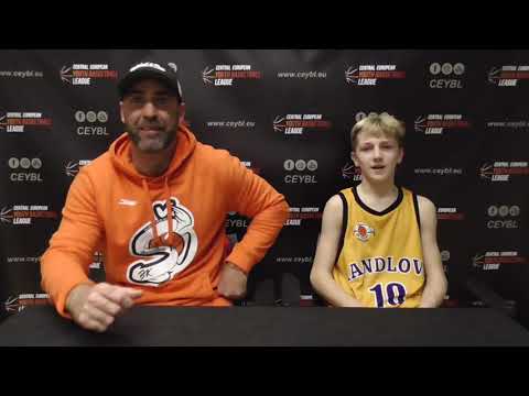 CEYBL U14 - Press conference, 26.11.2022, Tigers České Budějovice - ŠBK Handlová