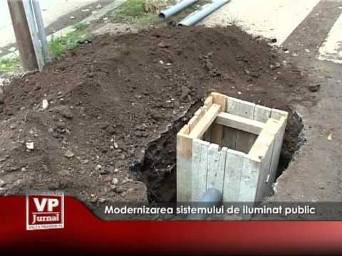Modernizarea sistemului de iluminat public