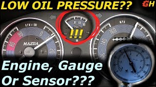 How To Diagnose "Low Oil Pressure" 1990-2005 Mazda Miata