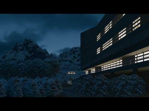 SCP: Research Center. [Sector 12] — 2 Hour SCP Ambient with Blizzard Sounds (Relaxing Music)