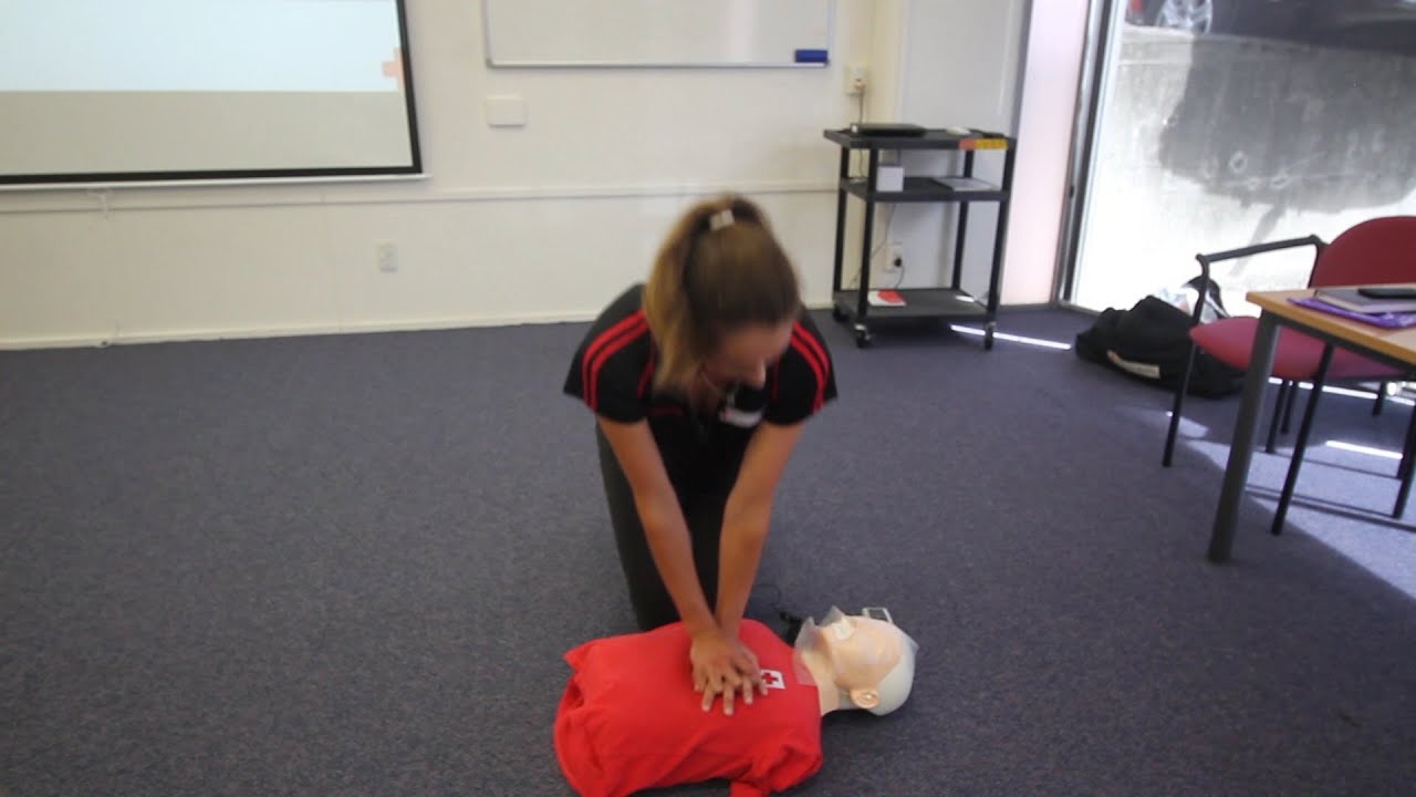 First Aid Training with Red Cross