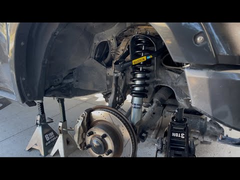 2nd Gen Toyota Tundra bilstein 6112 & 5160 lift install