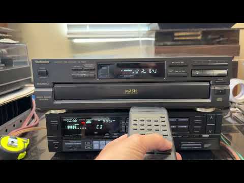 Technics SL-PD827 5 Disc CD Changer with Remote MASH Digital; Tested SEE VIDEO image 11