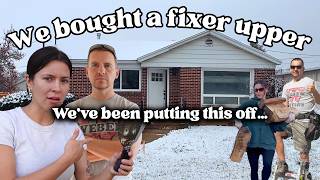 We bought a fixer upper & we're almost finished! Part 5 of 6