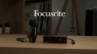 Video thumbnail for Focusrite Scarlett Solo Interface with Shure PGA181 Condenser | Gear4music by Gear4music Guitars