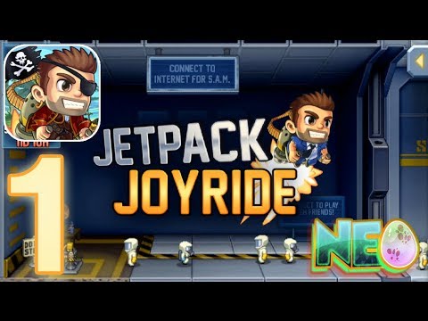 Jetpack Joyride: Gameplay Walkthrough Part 1 - Barry Is Ready! (iOS, Android)