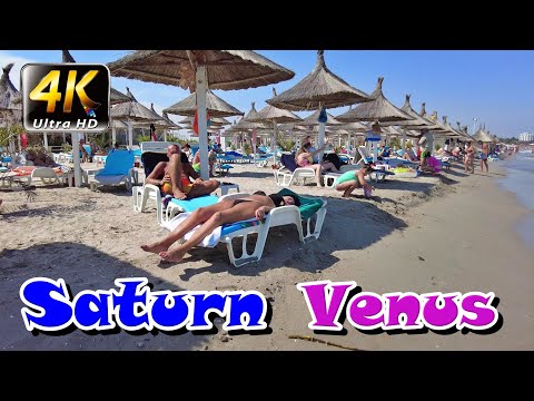 Plaja Saturn Venus - Saturn Venus beach, Romania, 4K - August - travel video vlog calatorie tourism