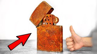 World’s Largest Lighter Restoration ASMR