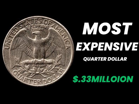 Hidden Treasures: Most Valuable Quarter Dollar Coins That Could Make You Rich | most expensive #usa