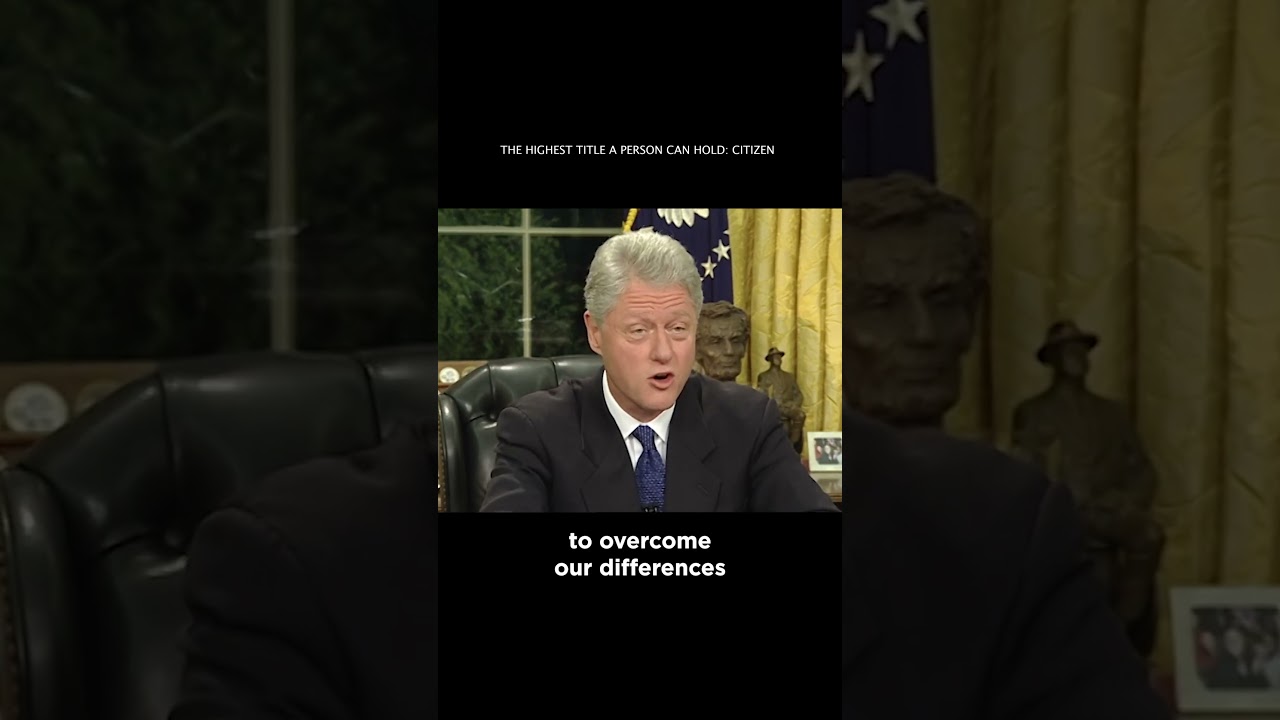 President Clinton’s Farewell Address: 25th Anniversary