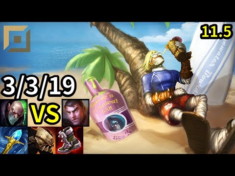 Singed Top vs Jayce - KR Master | Patch 11.5
