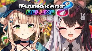 【 マリオカート8DX 】 車体の重さスピード調整に関して優秀な鏑木さんと走るマリカ🚗【にじさんじ/ 夜見れな / 鏑木ろこ】