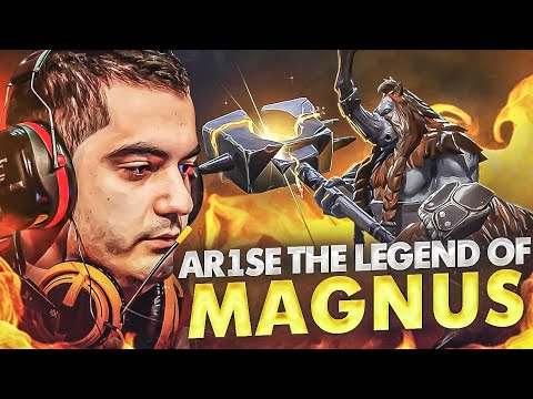 The Legend of Magnus  ft. 200 IQ Next Level Play by Ar1se Dota 2