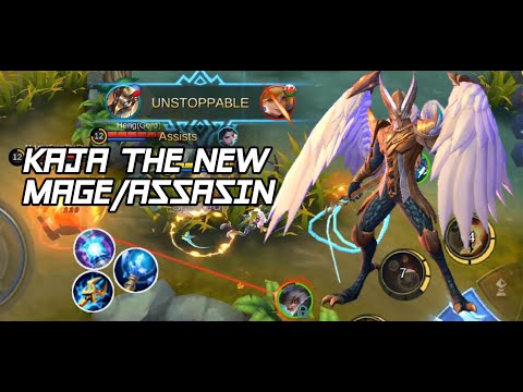 KAJA UNSTOPPABLE GAMEPLAY | Kaja Full Mage Build | Kaja One hit Combo | Mobile Legends