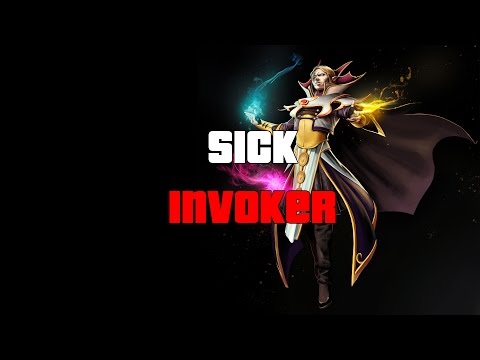 LGD Maybe Invoker sick play 1v3 + aegis snatch