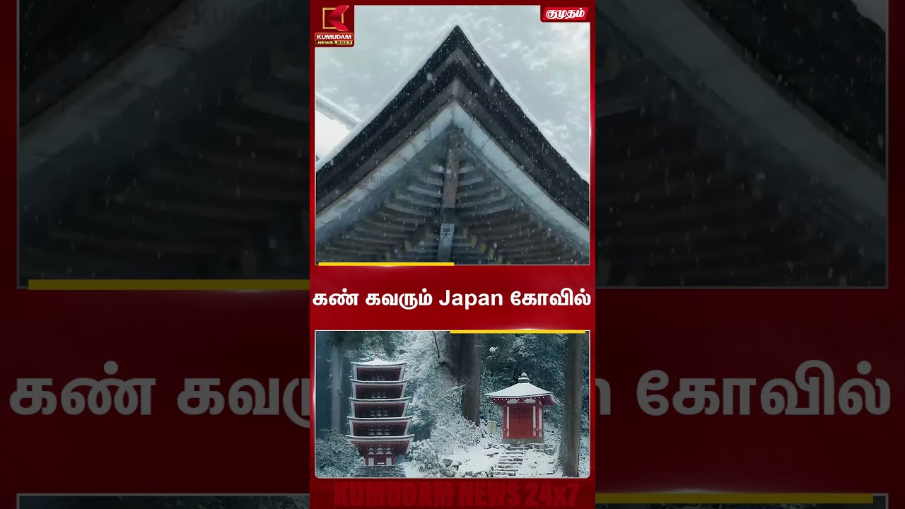 கண் கவரும் Japan கோவில்! 😍🙏Japan | Temple | Kumudam #Shorts