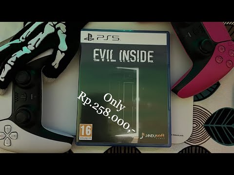Pov unboxing EVIL INSIDE PLAYSTATION5