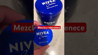 El mejor botox casero para eliminar las arrugas   Crema Nivea Lata Azul 💙