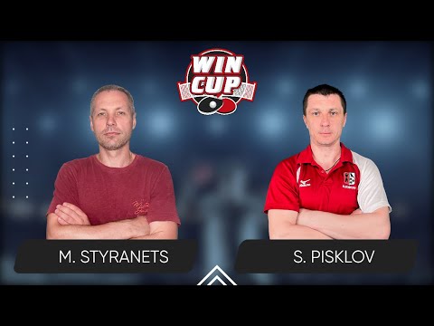 00:45 Mykhailo Styranets - Serhii Pisklov West 6 WIN CUP 24.12.2023 | TABLE TENNIS WINCUP