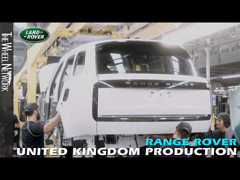 New Range Rover Electric Production Line [4K]