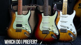 Video thumbnail for Three Strats, One Rig... Episode 1 | Lazy J J10 by JamesOnGuitar