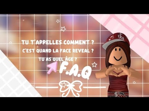 F.A.Q des 200 ABONÉES !! MERCII 💞🎀 #roblox#faq#obby 