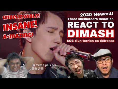 Dimash《SOS d'un terrien en détresse》【ENG SUBS】|| Three Musketeers React!
