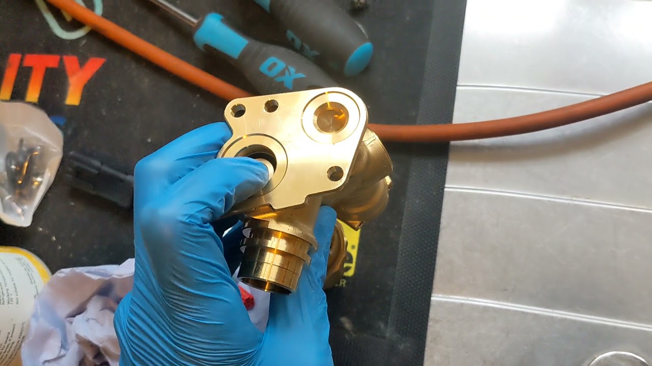 Vaillant Ecotec Diverter valve change