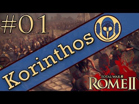 Total War Rome 2:Wrath Of Sparta DLC Faction- Korinthos Part 1 What to Do?